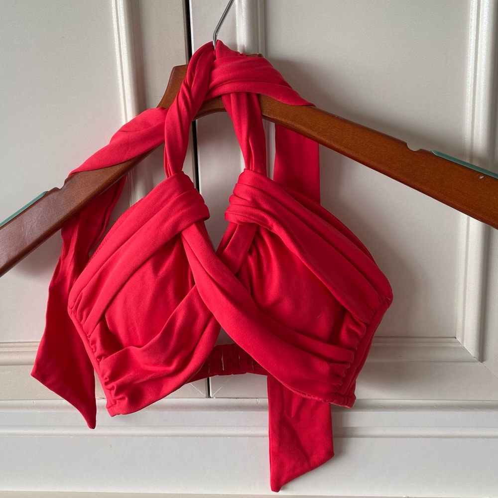 SEAFOLLY RED BIKINI TOP! SWIM.